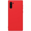 Evelatus Samsung Note 10 Nano Silicone Case Soft Touch TPU Red