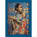 Beldizart Diamond painting set Beautiful Iara 40х60 cm AZ-1553 Beldizart Diamond painting set Beautiful Iara 40х60 cm AZ-1553