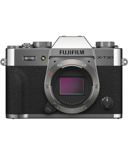 Fujifilm X-T30 II -mikrojärjestelmäkameran runko, hopea