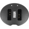 Newell fotoaparato įkroviklis Newell SDC-USB dviejų kanalų įkroviklis NB-13L baterijoms