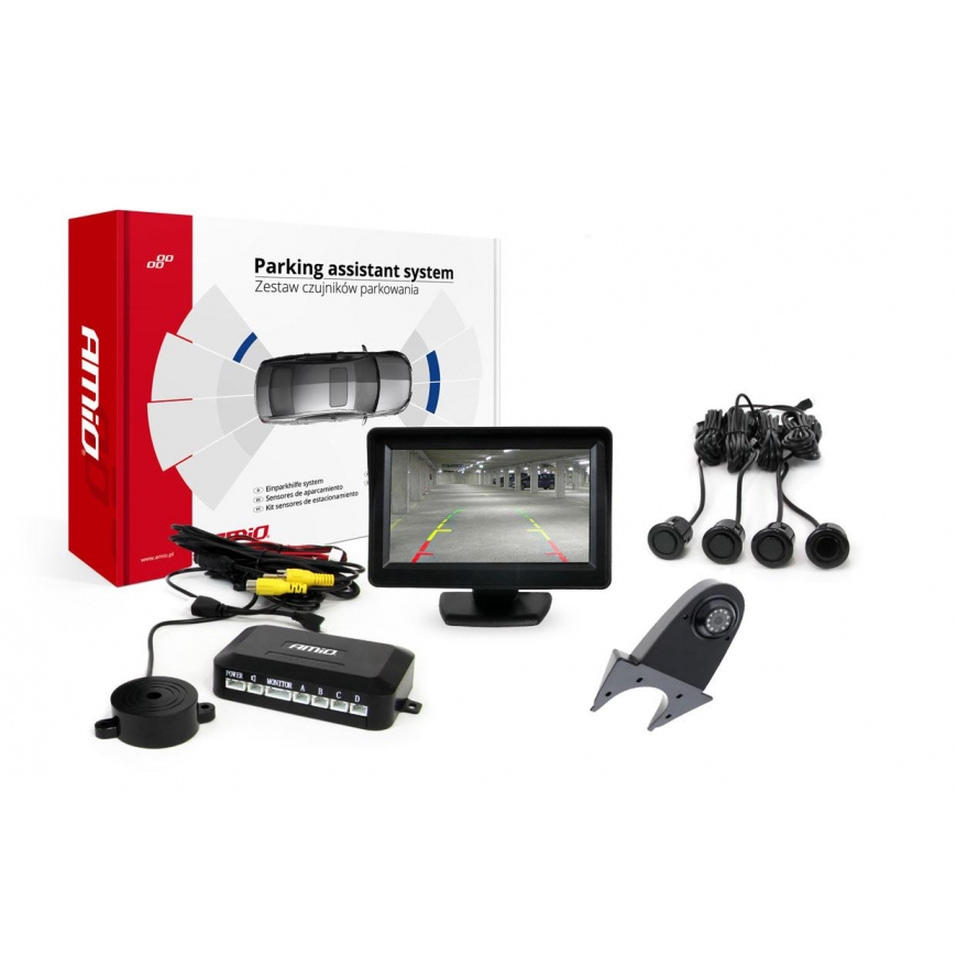 Amio Parking sensor kit tft01 4