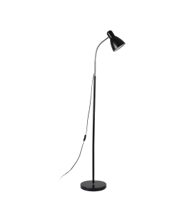 Orno Floor lamp LAR, max 20W E27, 155 cm, black