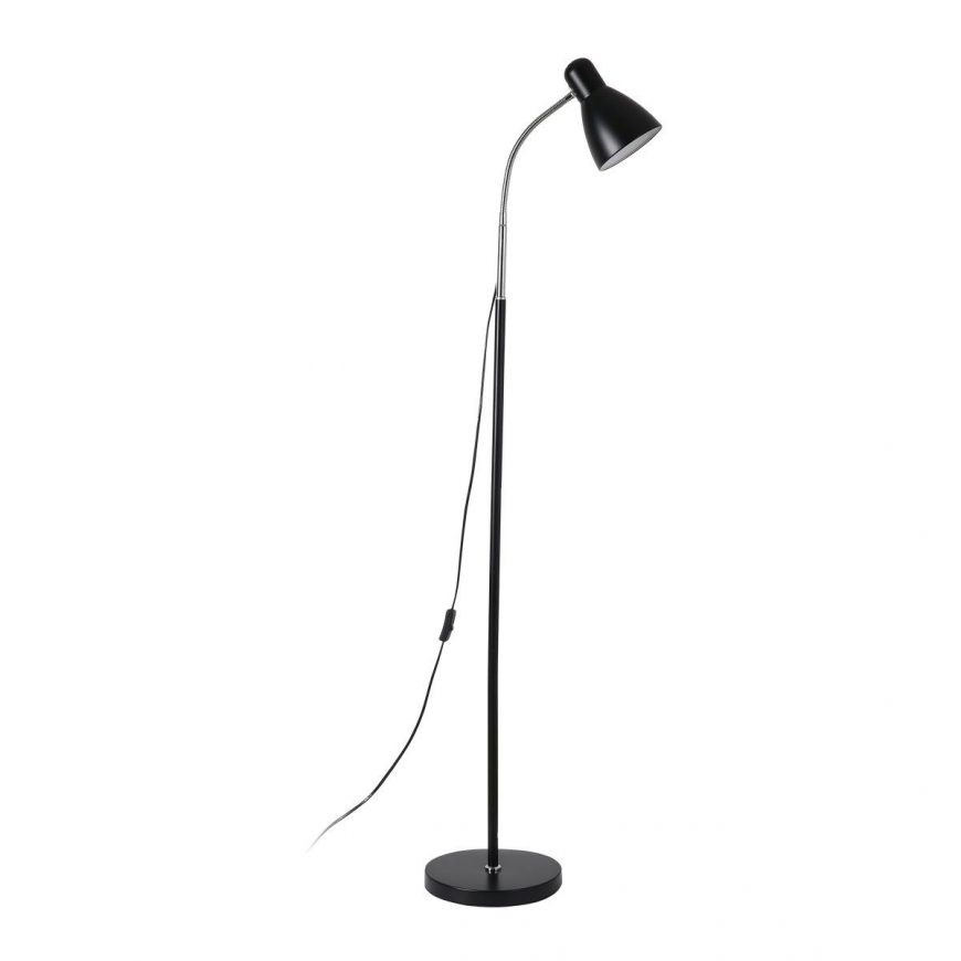 Orno Floor lamp LAR, max 20W E27, 155 cm, black – 2