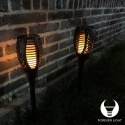 Forever Solārais IP65 Dārza Dekora Liesmu gaismeklis 33 LED ar īstu uguns efektu 600mAh batereja 10x61cm Melna Forever Solārais IP65 Dārza Dekora Liesmu gaismeklis 33 LED ar īstu uguns efektu 600mAh batereja 10x61cm Melna