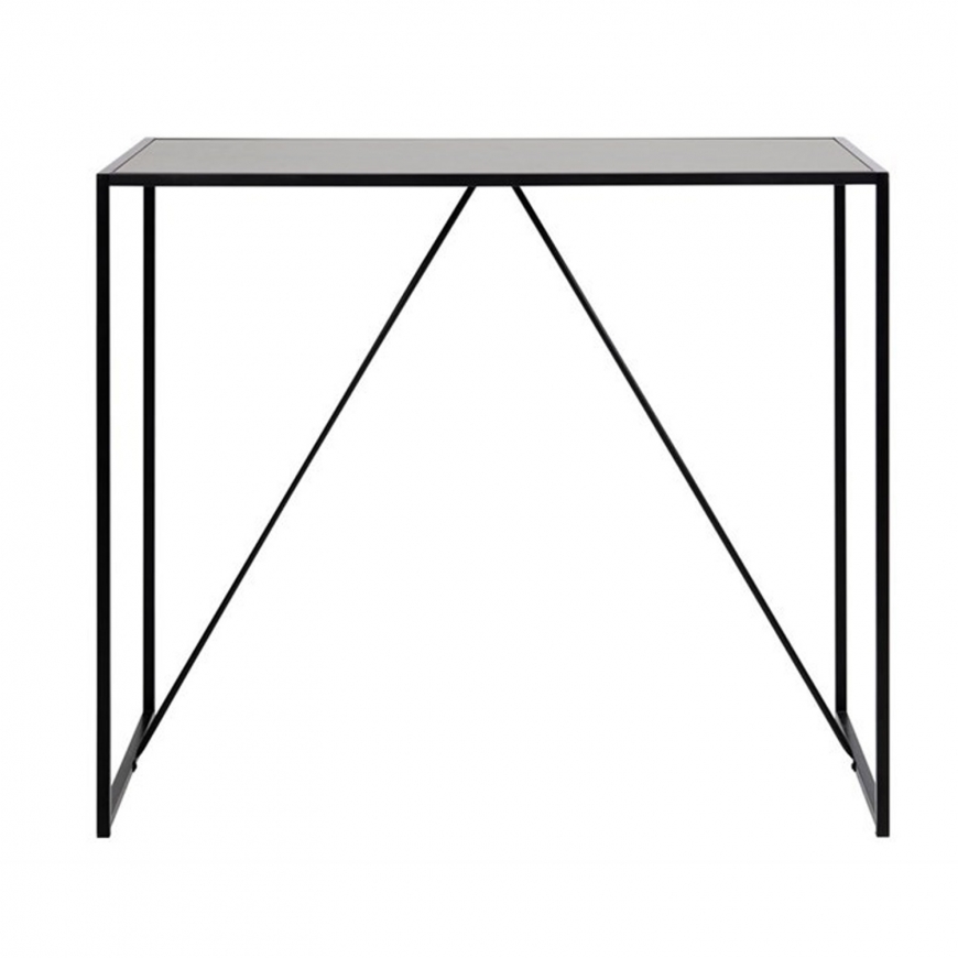 Bar table SEAFORD 120x60xH105cm, black – 2