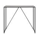 Baarilaud SEAFORD 120x60xH105cm, must Baarilaud SEAFORD 120x60xH105cm, must
