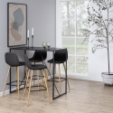 Baarilaud SEAFORD 120x60xH105cm, must Baarilaud SEAFORD 120x60xH105cm, must