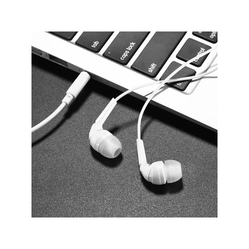 Hoco M40 Prosody Universālas Vieglas HiFi In-Ear Austiņas 3.5mm ar Mikrofonu un Pulti uz 1.2m Vada B – 5