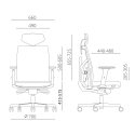 Task chair TUNE black