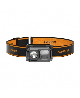 Headlamp Superfire HL23, 220lm, USB-C