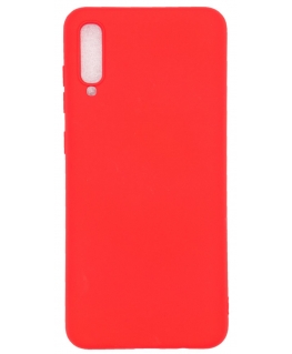 Evelatus Samsung Galaxy A70 Nano Silicone Case Soft Touch TPU Red