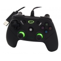Gamepad Esperanza Vanquisher EGG110K (PC, PS3 melns, zaļš) Gamepad Esperanza Vanquisher EGG110K (PC, PS3 melns, zaļš)