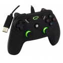 Gamepad Esperanza Vanquisher EGG110K (PC, PS3 melns, zaļš) Gamepad Esperanza Vanquisher EGG110K (PC, PS3 melns, zaļš)