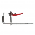 Proline "f" type carpenter's clamp 300 * 140 mm proline HD ratchet mechanism Proline "f" type carpenter's clamp 300 * 140 mm proline HD ratchet mechanism