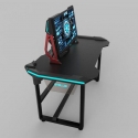 Žaidimų stalas E-Blue EGT536BK LED Gaming Desk, su pašvietimu Žaidimų stalas E-Blue EGT536BK LED Gaming Desk, su pašvietimu