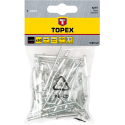 Topex aliuminio 4x10mm 800 vnt. 43E421 Topex aliuminio 4x10mm 800 vnt. 43E421