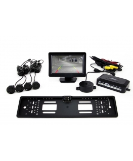 Amio Set of sensors tft01 4.3" with camera cam-402 led 4 sensory black