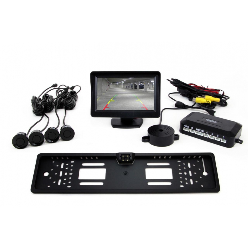 Amio Set of sensors tft01 4.3" with camera cam-402 led 4 sensory black