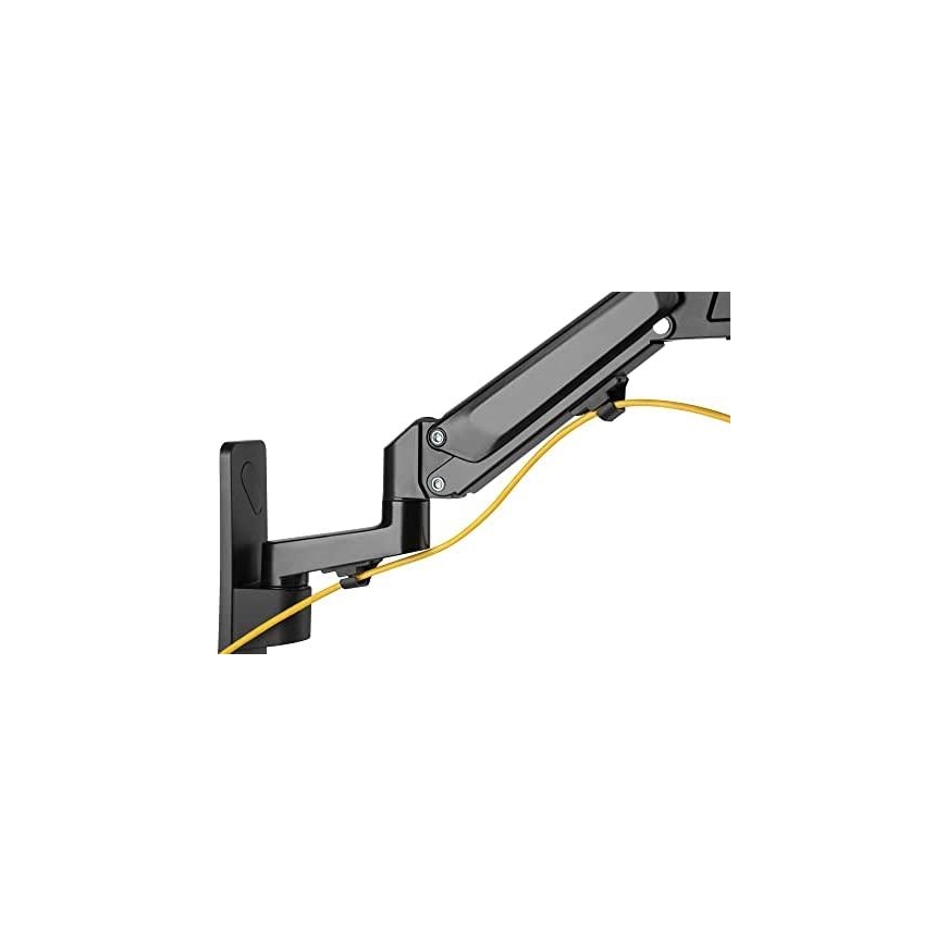Bracket Assmann Electronic DIGITUS Single Gas Spring Monitor Wall Mount 43" 23vkg max black – 4