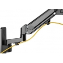 Bracket Assmann Electronic DIGITUS Single Gas Spring Monitor Wall Mount 43" 23vkg max black Bracket Assmann Electronic DIGITUS Single Gas Spring Monitor Wall Mount 43" 23vkg max black