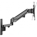 Laikiklis Assmann Electronic DIGITUS Single Gas Spring Monitorius Wall Mount 43" 23vkg max juodas Laikiklis Assmann Electronic DIGITUS Single Gas Spring Monitorius Wall Mount 43" 23vkg max juodas