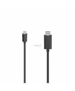 Kabelis Hama USB-C – HDMI™, 4K, juodas, 3 m
