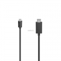 Kabelis Hama USB-C – HDMI™, 4K, juodas, 3 m Kabelis Hama USB-C – HDMI™, 4K, juodas, 3 m