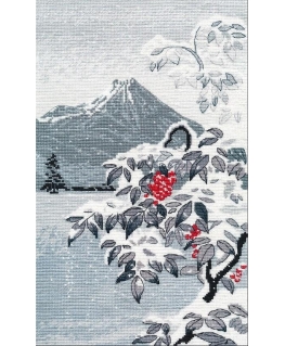 Beldizart Winter landscape with mountain ash S1398
