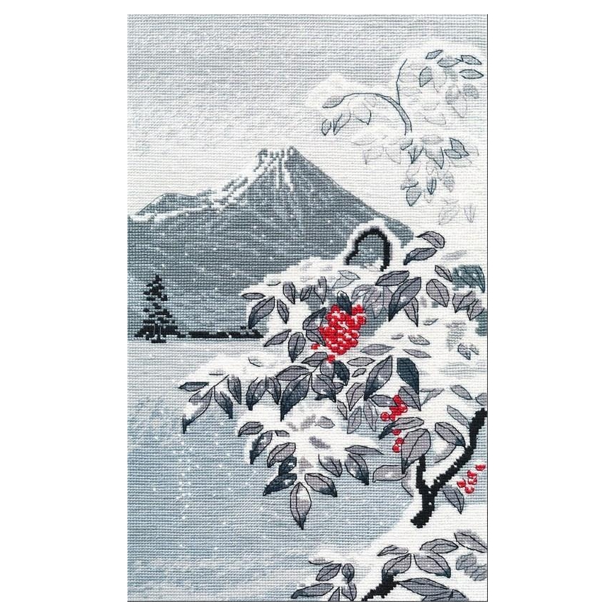 Beldizart Winter landscape with mountain ash S1398