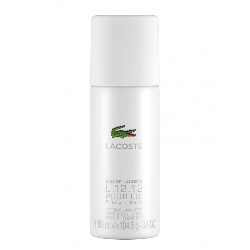 Lacoste LACOSTE L.12.12 Blanc Pour Homme DEO Purškiklis 150ml – 2