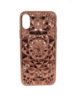 GreenGo Apple iPhone X 3D Case Rose Gold