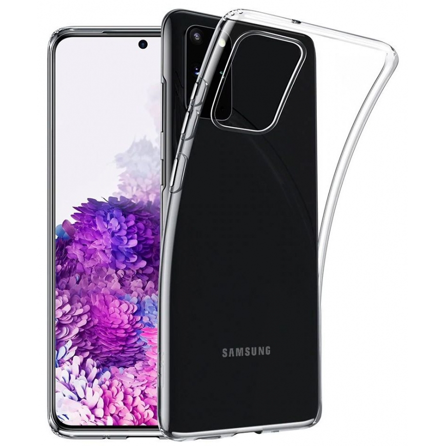 Evelatus Samsung Galaxy A71 Clear Silicone Case 1.5mm TPU Transparent