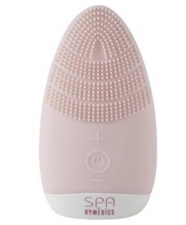 HoMedics FAC-001-EU sejas attīrīšanas birstīte Rotējošā birste Rozā, Balts Baterija