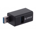ORICO MINI HUB USB-A&nbsp;3.1, 5&nbsp;GBPS, 3&nbsp;X&nbsp;USB-A, ALU