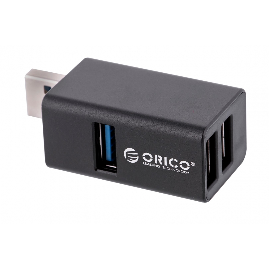 ORICO MINI HUB USB-A 3.1, 5 GBPS, 3X USB-A, ALU – 5