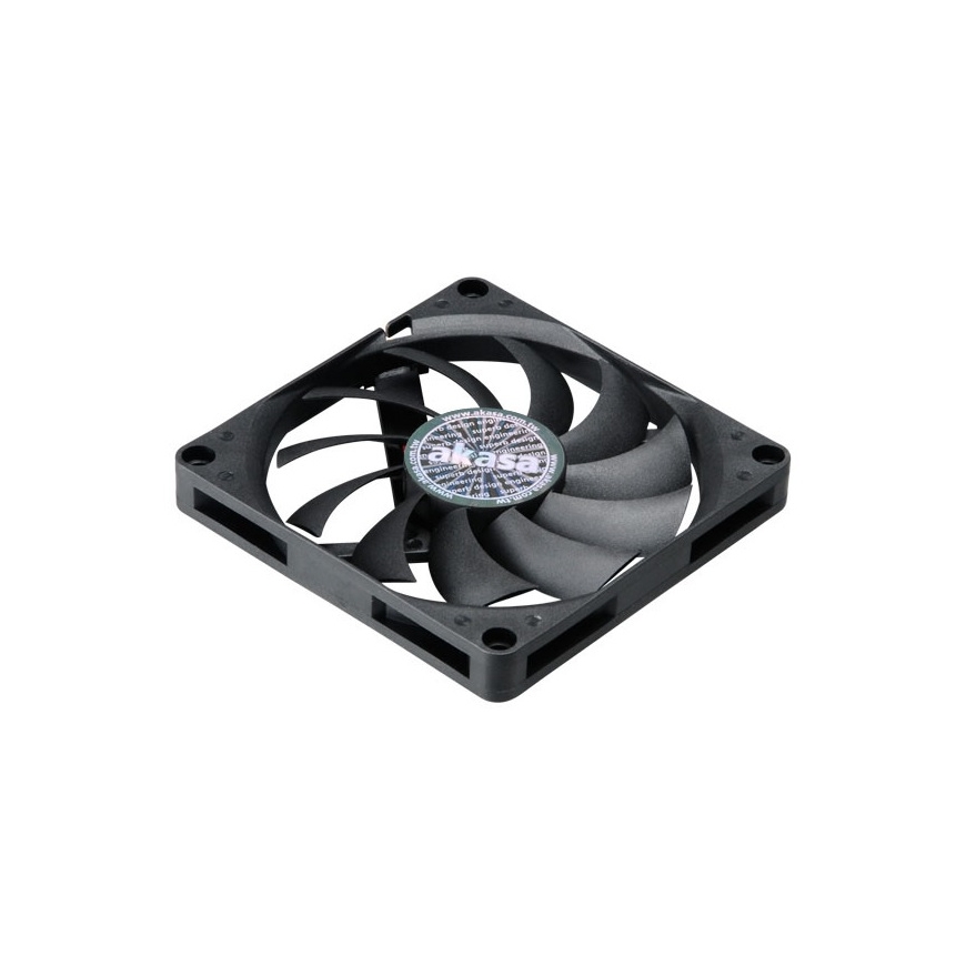Akasa AK-FN076 computer cooling system Computer case Fan 8 cm Black – 2