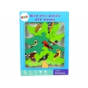 Lean Cars Import Lean Wooden Trees Forest Birds DIY Wooden Blocks Jigsaw Puzzle 3D