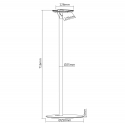 MACLEAN MC-841 Maclean MC-841 Floor Stand Holder for Sonos One Sonos Play Smart Speaker MACLEAN MC-841 Maclean MC-841 Floor Stand Holder for Sonos One Sonos Play Smart Speaker