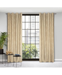 Eurofirany PIER / Z / MARGO / BEIGE 140X250 TRANSM