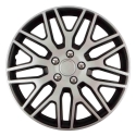 Versaco Kolpak dakar nc 16 "sidabrinis & juodas su chromo varžtais