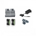 SENNHEISER CHG-1-KIT RECHARGEABLE BATTERY SET WITH 1X L 2015 CHARGER, 1X NT 1-1, 1X LA 2 AND 2X BA 2015 SENNHEISER CHG-1-KIT RECHARGEABLE BATTERY SET WITH 1X L 2015 CHARGER, 1X NT 1-1, 1X LA 2 AND 2X BA 2015