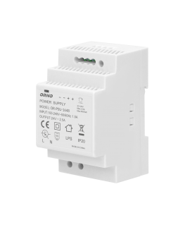 Orno Power supply for DIN rail 24VDC, 2.5A, 60W, 3 modules wide