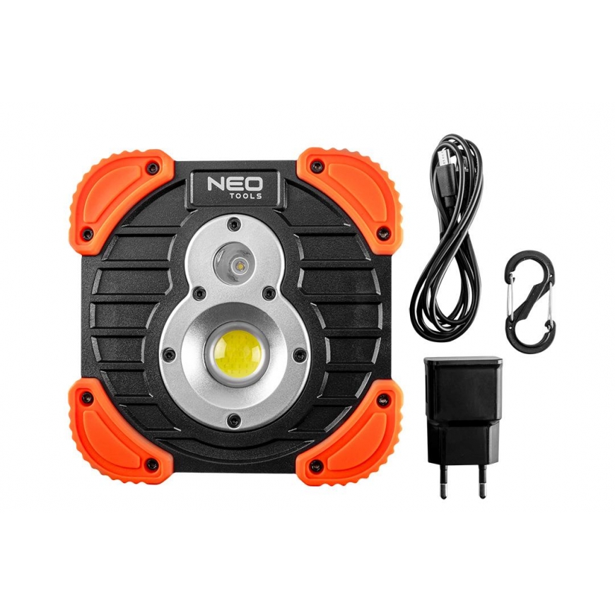 Neo Battery spotlight 750 + 250 lm COB – 4