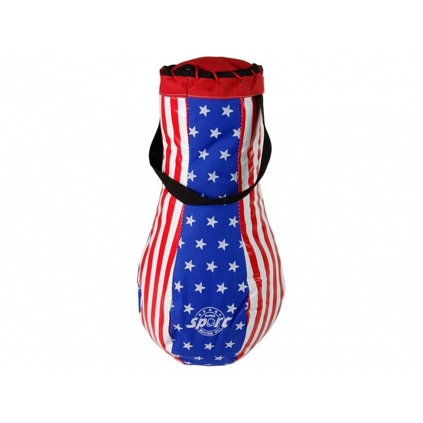 Lean Cars Kids' Boxing Bag Set Kids' Mega Boxing Set + Gloves Boxing Bag Set 40cm – 3