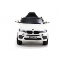 Lean Cars Auto na akumulator BMW X6 Skóra 2,4G Balta