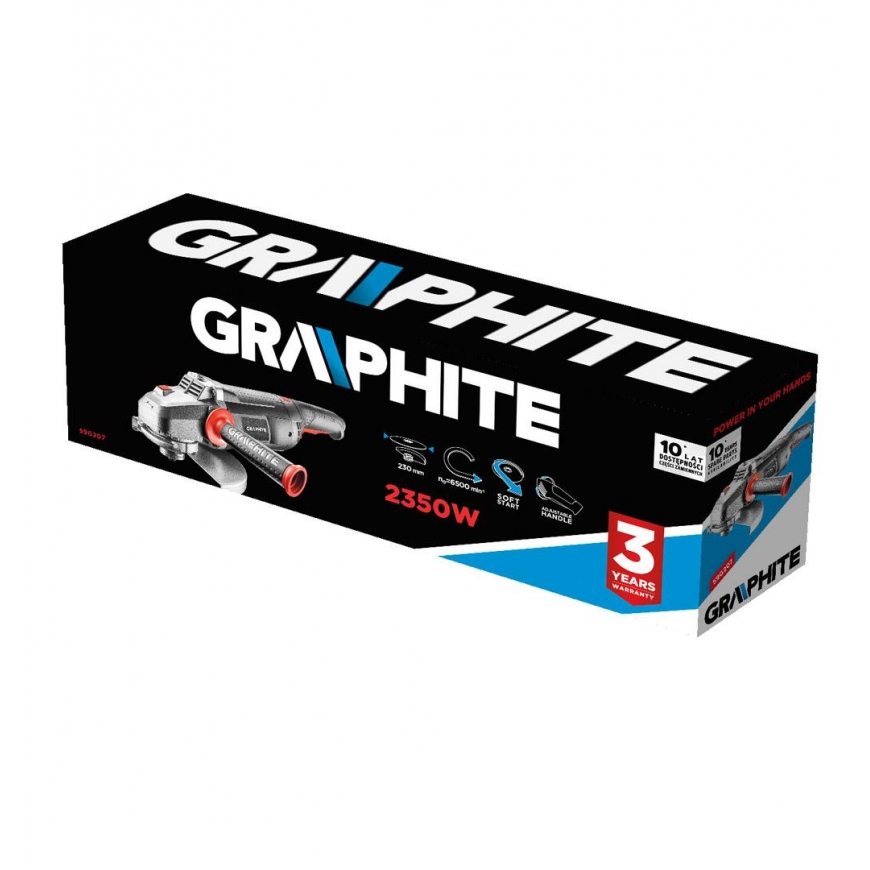 Graphite Grafitinis 59G207 šlifuoklis – 6