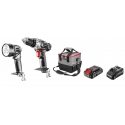 GRAPHITE Cordless Power Tool Set: Drill/Driver, Flashlight, Bag, Energy + 18V Battery, Li-Ion 2.0Ah, GRAPHITE Cordless Power Tool Set: Drill/Driver, Flashlight, Bag, Energy + 18V Battery, Li-Ion 2.0Ah,