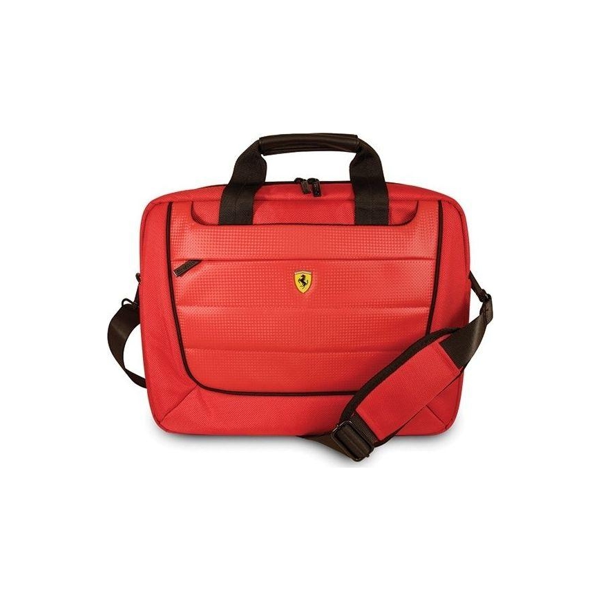Ferrari Bag FECB15RE Portable 16 Inch Red/Red Scuderia