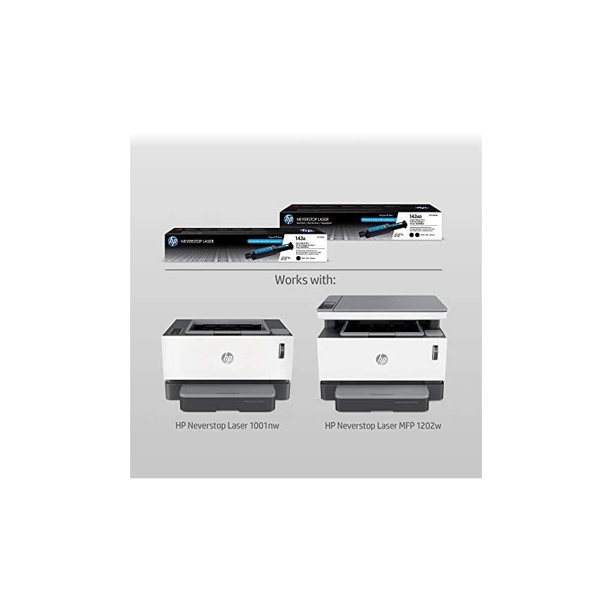 HP Hewlett-Packard 143A (W1143A), black cartridge – 7