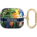 Guess GUA3HHFLB AirPods 3 dangtelis mėlynas/mėlynas gėlių dirželių kolekcija Guess GUA3HHFLB AirPods 3 dangtelis mėlynas/mėlynas gėlių dirželių kolekcija